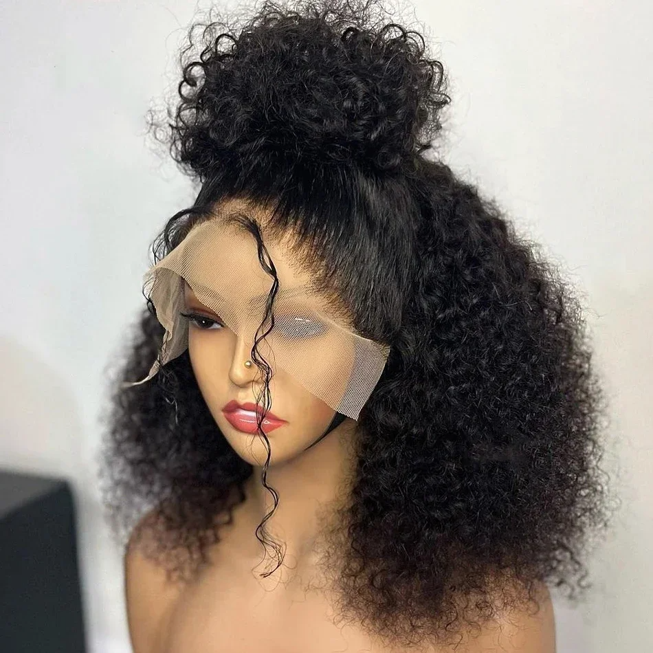 Perruque cheveux naturels Brésiliens Ondulé carré - Brune "STACY"