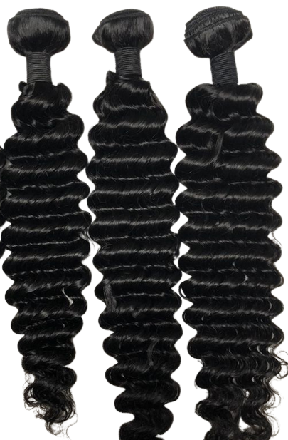 Tissage Brésilien en cheveux naturels - Lisse Brun