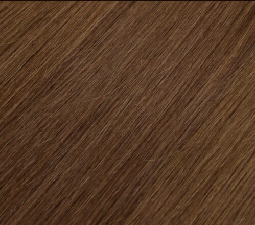 Extension adhésive en cheveux 100% naturels - Brun chocolat