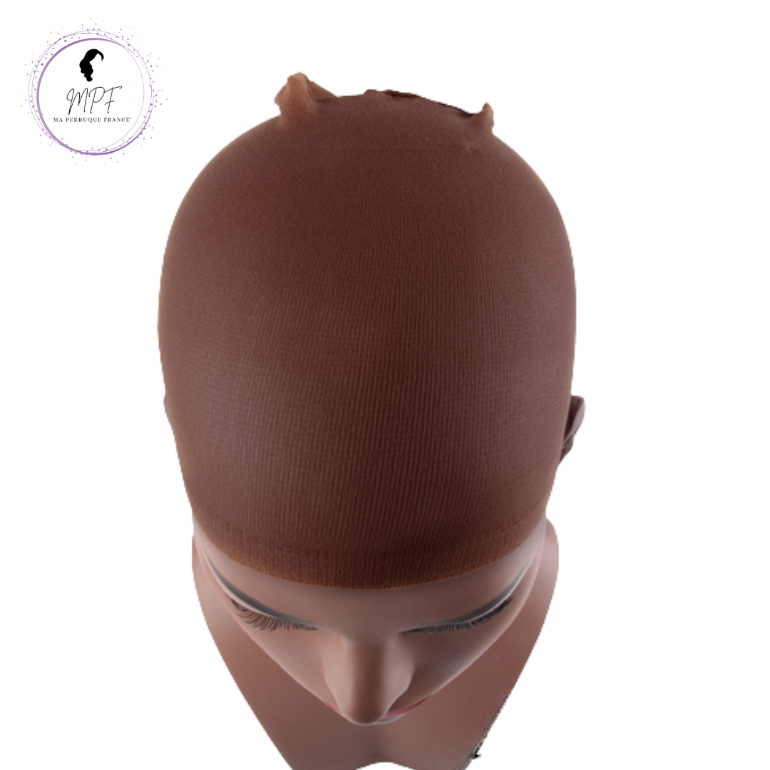 Bonnet pour perruque "Wig Cap" - Marron