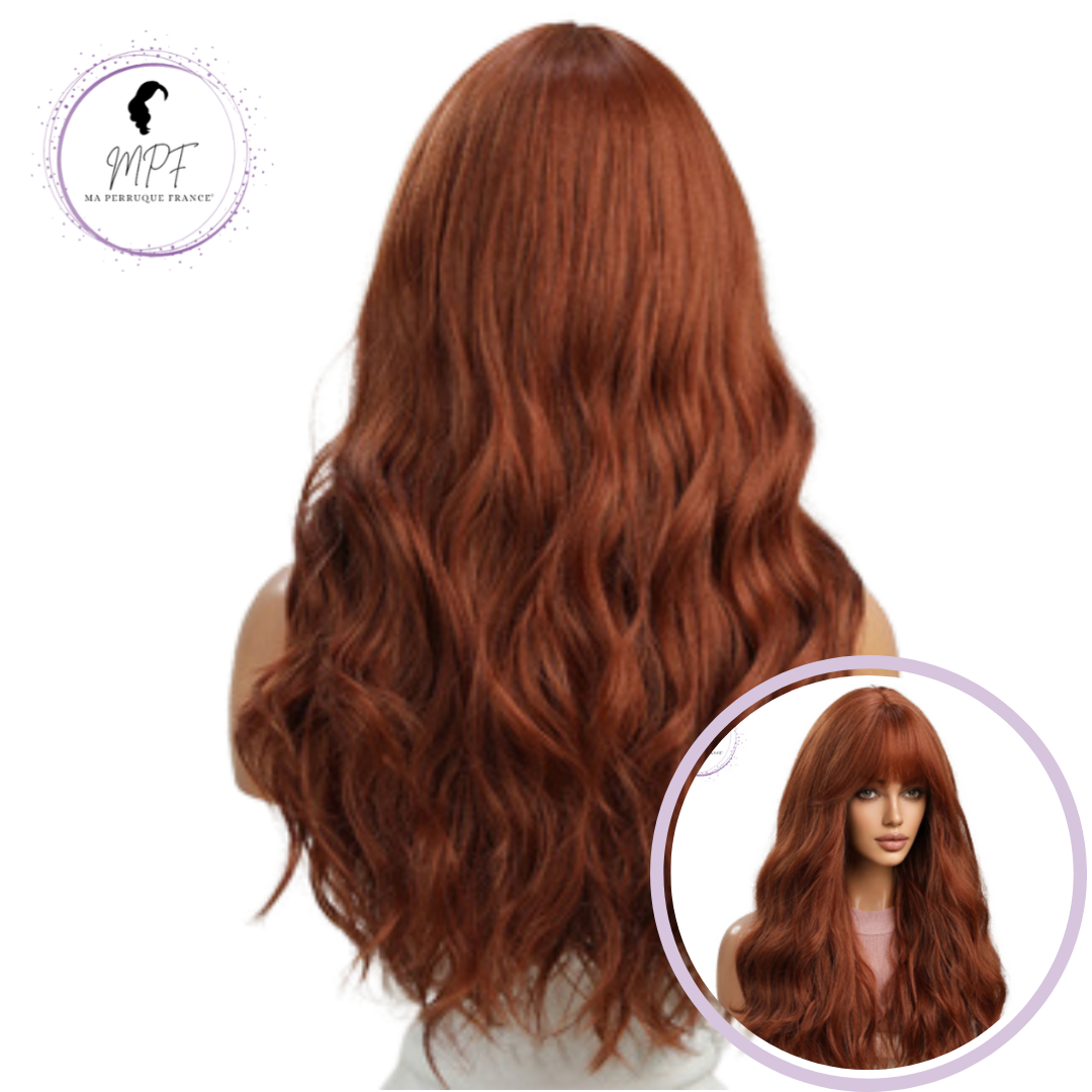 Perruque bob cheveux synthétiques