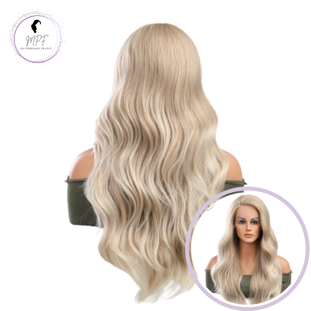Perruque bob cheveux synthétiques