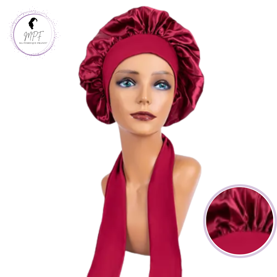 Bonnet en satin - Couleur Unie