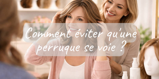 Comment éviter qu'une perruque se voie ?