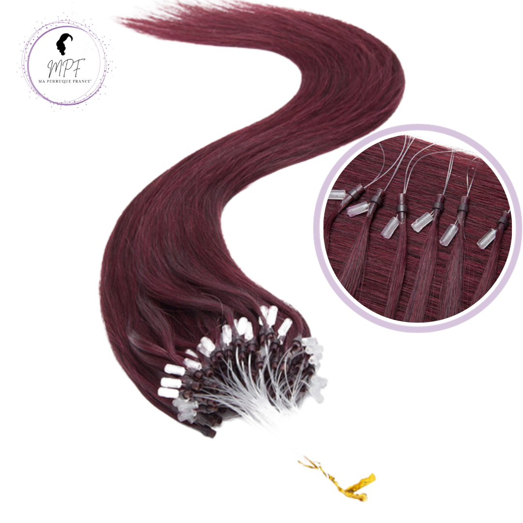 Extension à Froid Loops - Cheveux Naturels Qualité PRO - Extens Hair - Foto 4