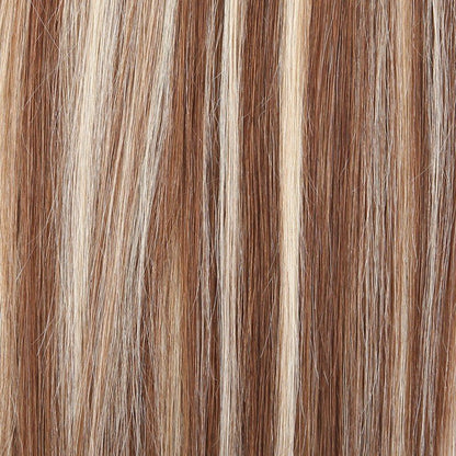 Extension à clips en cheveux 100% naturels - Blond méché